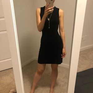 Theory sweater sleeveless dress